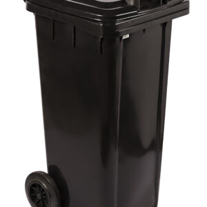 120ℓ WHEELIE BINS RECYCLED ( NON SABS) - Black,