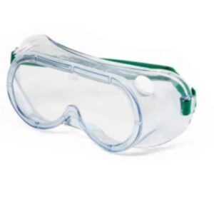 IN-DIRECT DUAL VENT (1,B,3,4,9) WIDE VISION POLYCARBONATE LENS & VINYL FRAME - EN 166:2002  Dromex