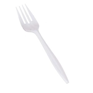 PLASTIC FORKS (WHITE) x 250