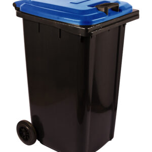 240ℓ WHEELIE BINS FOR RECYCLING, Blue Lid
