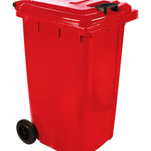 240ℓ WHEELIE BINS RECYCLED (NON SABS) - Red
