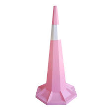 Cone Triangle 1000mm PINK