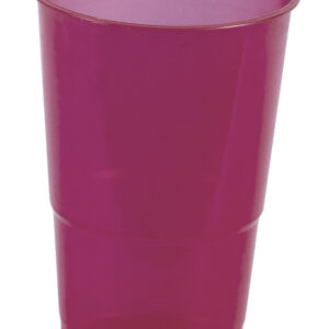 PP 340ML TUMBLER CLEAR (500) Clear, Yellow, Red, Purple, Pnk, Orange, Green, Blue, Black