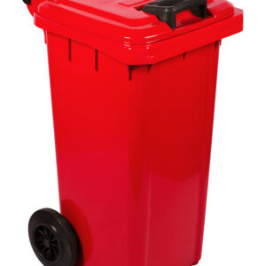 80ℓ WHEELIE BINS RECYCLED ( NON SABS)  - Red