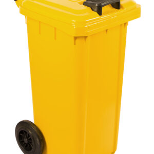 80ℓ WHEELIE BINS RECYCLED ( NON SABS)  - Yellow