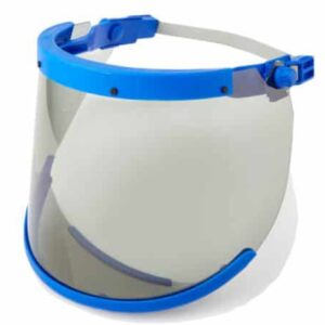 ERGOS3 PLUS - ATPV 12CAL Clear View ARC FLASH EURO HELMET SLOTTED FACE SHIELD Dromex