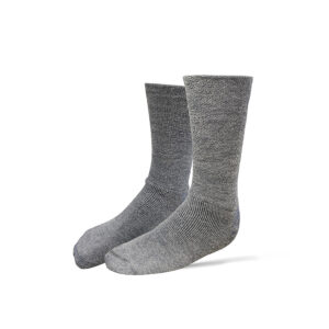 FLAME RETARDANT CHARCOAL SOCKS, SIZE 8-11 Dromex