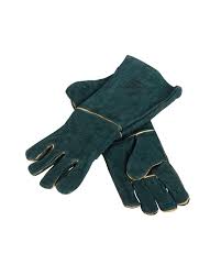 8" GREEN LINED ELBOW LENGTH GLOVE