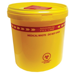Sharps Bin Medical Waste Containers 10L
