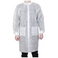 Lab Coat Spunbond Non-Woven 50gsm x 50