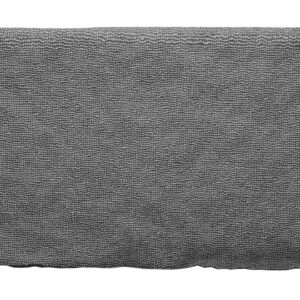 3D Edgeless Grey Microfiber Towel - 400gsm