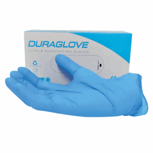 Dura Nitrile gloves Blue (Medical) - 100 per box