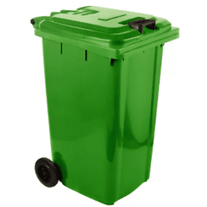 240ℓ WHEELIE BINS RECYCLED (NON SABS) - Black,Blue Red, Yellow, Municipality Green