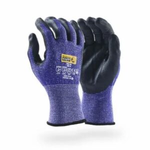 13 Guage Cut Resistant Liner, Nitrile Foam Coating CUT C HFM305 CUT LEVEL C Dromex