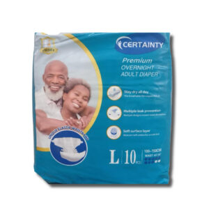 Certainty Premium Overnight Adult Diapers Large